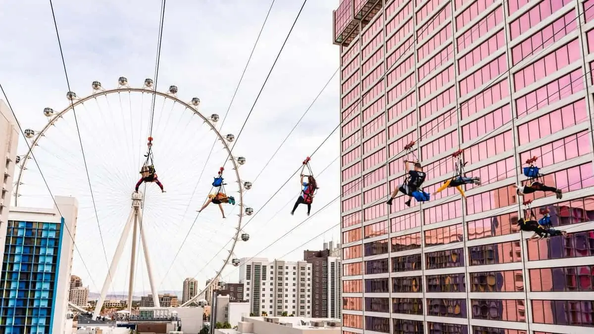 Fly LINQ Zipline ticket Las Vegas