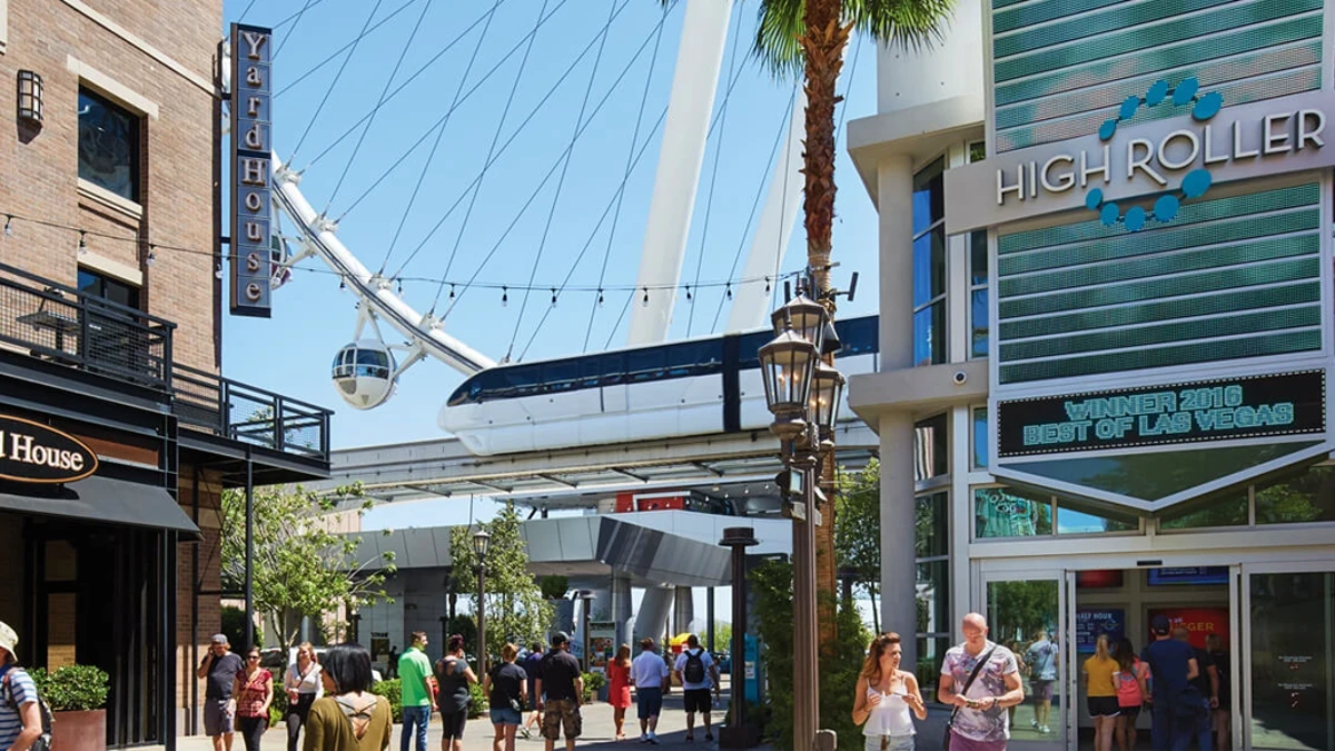 Linq High Roller Enterance